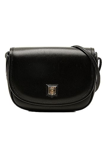 Céline Leather Macadam Flap Crossbody (view 1)