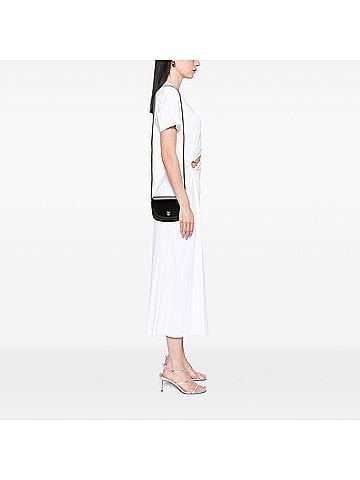 Céline Leather Macadam Flap Crossbody (view 2)