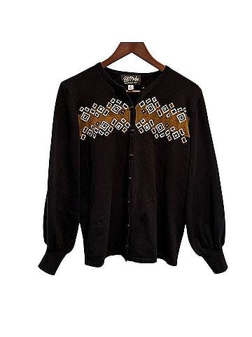 Bob Mackie Wearable Art Cardigan (view 1)