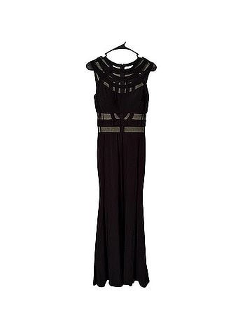 Betsy & Adam Matte Jersey Column Dress Cocktail Dress (view 1)