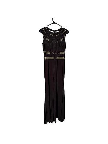 Betsy & Adam Matte Jersey Column Dress Cocktail Dress (view 2)