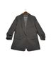Et Vous 95% Polyester 5% Elastane 100% Polyester Solid Black Jacket Size 12 - photo 1