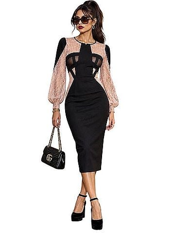 BCBGMAXAZRIA Runway Cocktail Dress (view 1)