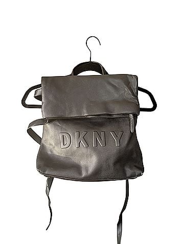 DKNY Leather Backpack (view 1)