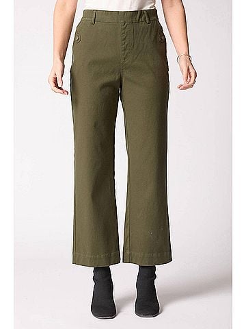 Habitat Ultra Stretch Twill Soho Pant in Forest (view 2)