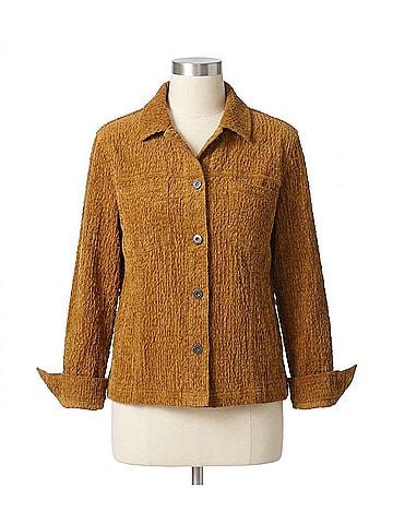 Habitat Rustic Stretch Cord Boyfriend Jacket in Breen (view 1)