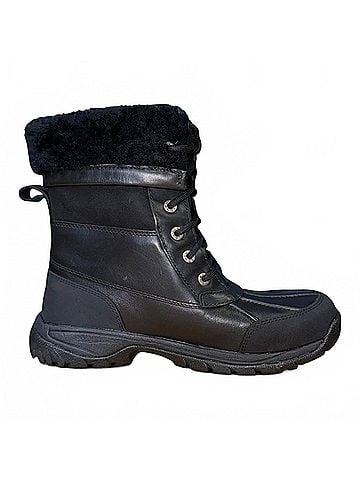 Ugg Kid's Butte Boots in Black (view 1)