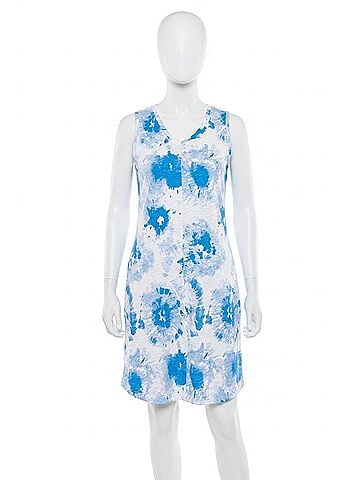 Habitat Sunburst Cotton Beach Dress in Riviera (view 1)