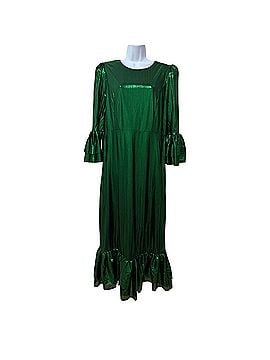 Pomander Place Tuckernuck Lillith Lurex Crinkle Midi Cocktail Dress (view 1)