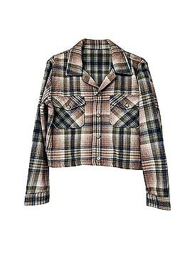 Polo by Ralph Lauren Cropped Plaid Jacket / Shacket Jacket (view 1)