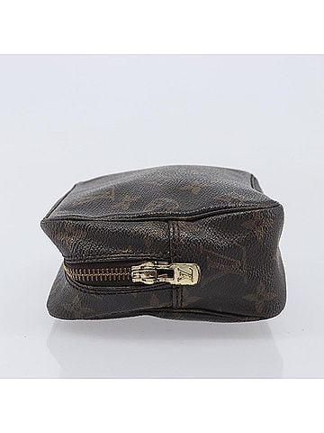 Louis Vuitton Trousse Toiletry Monogram Canvas Brown Canvas Toiletry Case Accessory (view 2)