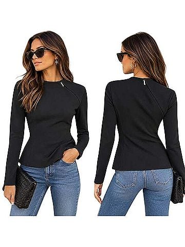 Tibi Long Sleeve Blouse (view 1)