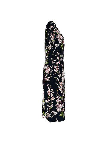 Dolce & Gabbana Dolce &amp; Gabbana Floral-Print Midi Dress in Multicolor Viscose (view 2)