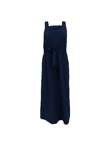 Max Mara Max Mara Leisure Panfilo Midi Dress in Navy Blue Cotton (view 1)