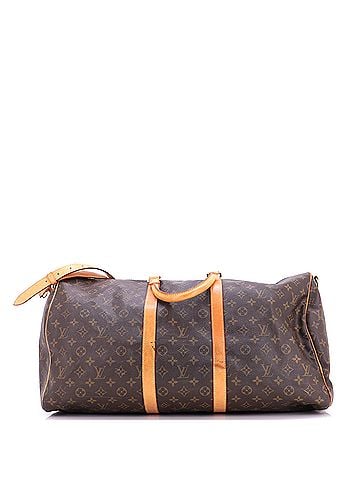 Louis Vuitton Keepall Bandouliere Bag Monogram Canvas 55 (view 1)