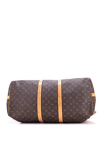 Louis Vuitton Keepall Bandouliere Bag Monogram Canvas 55 (view 2)