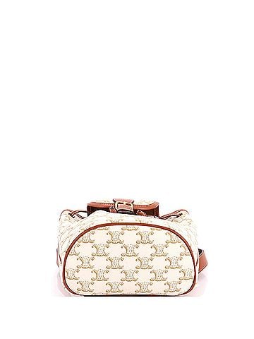 Céline Folco Backpack Triomphe Coated Canvas Mini (view 2)