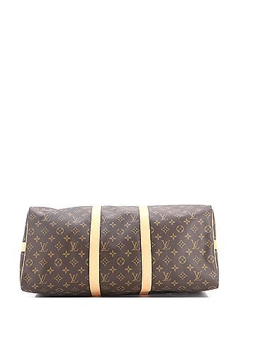 Louis Vuitton Keepall Bandouliere Bag Limited Edition World Tour Monogram Canvas 50 (view 2)