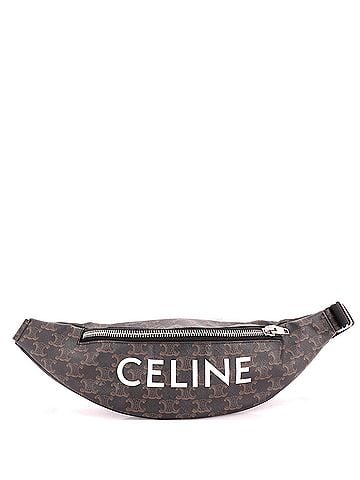 Céline Logo Belt Bag Triomphe Coated Canvas (view 1)