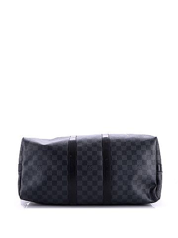 Louis Vuitton Keepall Bandouliere Bag Limited Edition Damier Graphite LV League 45 (view 2)