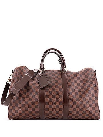 Louis Vuitton Keepall Bandouliere Bag Damier 45 (view 1)