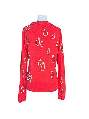 Field Flower Penguin Cardigan Cardigan (view 2)