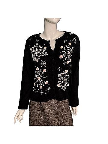Tiara international Christmas Collection Cardigan (view 1)