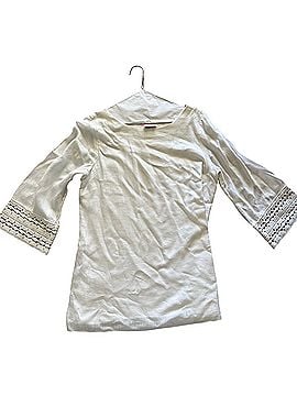 Lilly Pulitzer Lilly Pulitzer 3/4 sleeve linen blouse 3/4 Sleeve Blouse (view 2)
