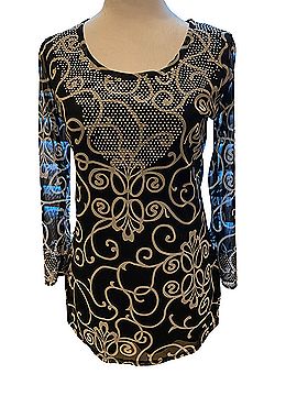 INC International Concepts Long Sleeve Blouse (view 1)