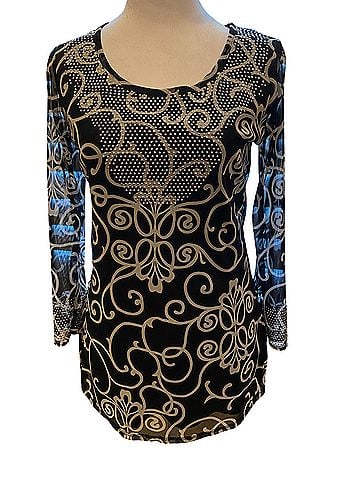 INC International Concepts Long Sleeve Blouse (view 1)