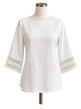 Lilly Pulitzer Lilly Pulitzer 3/4 sleeve linen blouse 3/4 Sleeve Blouse (view 1)