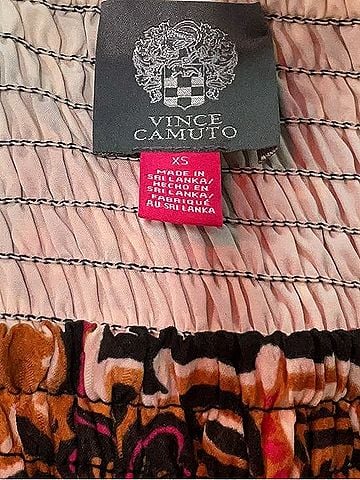 Vince Camuto Paisley Smocked Maxi Dress Casual Dress (view 2)