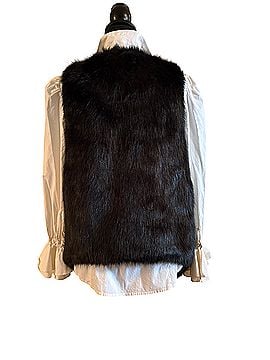 Skies Are Blue Faux Fur Vest (view 2)
