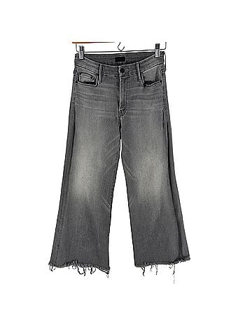 Mother Roller Ankle Fray Jeans (view 1)