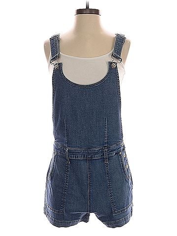 7 For All Mankind 7 For All Mankind Overall Shorts (view 1)