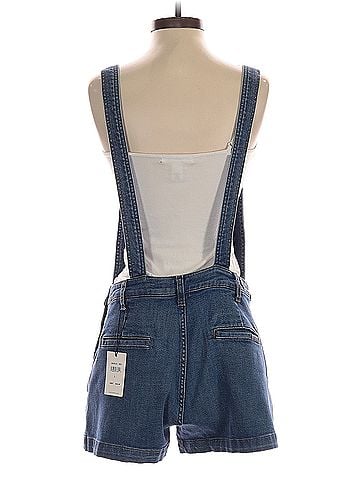 7 For All Mankind 7 For All Mankind Overall Shorts (view 2)