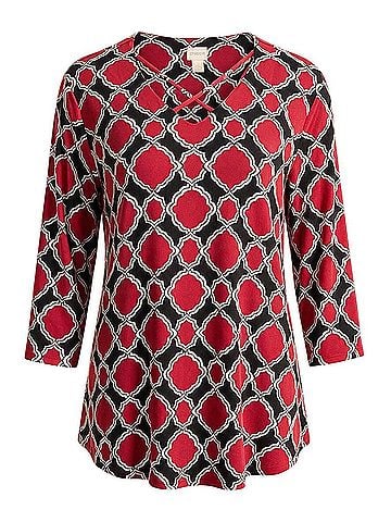Chico's Long Sleeve Blouse (view 1)