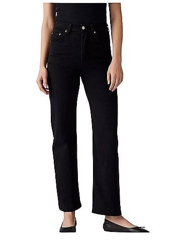 Levi's Ribcage Straight Leg Ankle Jeans (view 2)