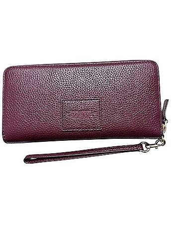 Marc Jacobs The Leather Continental Wallet Leather Wallet (view 2)