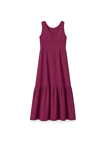 Pact Sangria Coastal Double Gauze Beach To Brunch Dress (view 1)