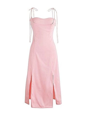 Anna October x J.Crew Anna October X J.Crew Limited Edition side-slit dress Cocktail Dress (view 1)