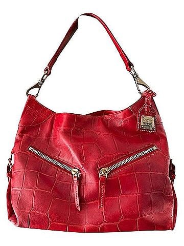 Dooney & Bourke Denison Croco Hobo Bag Hobo (view 1)