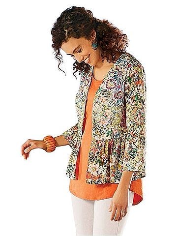 Soft Surroundings Ariege Jacket (view 2)