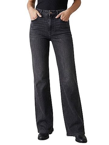 Pilcro Kick Flare Straight Jeans (view 1)