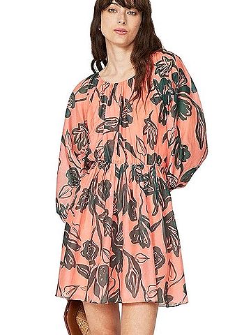 Tanya Taylor Floral Mini Dress Casual Dress (view 2)