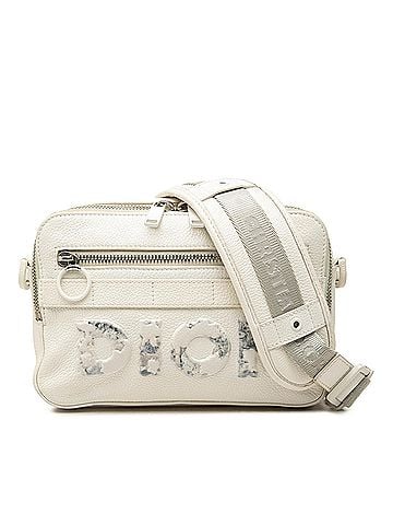Dior Daniel Arsham Grained Calfskin Safari Messenger Bag (view 1)