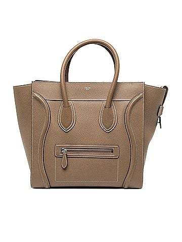 Céline Mini Calfskin Luggage Tote (view 1)