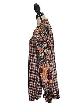 We the Free We the Free - Free People Long Sleeve Button-Down Shirt (view 2)