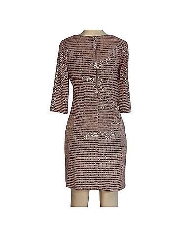 Enfocus Sequin Shift Dress Cocktail Dress (view 2)