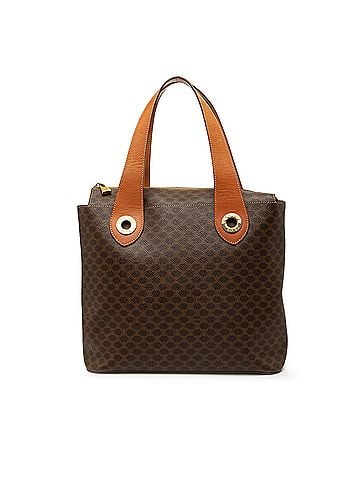 Céline Macadam Coated Canvas Handbag (view 1)